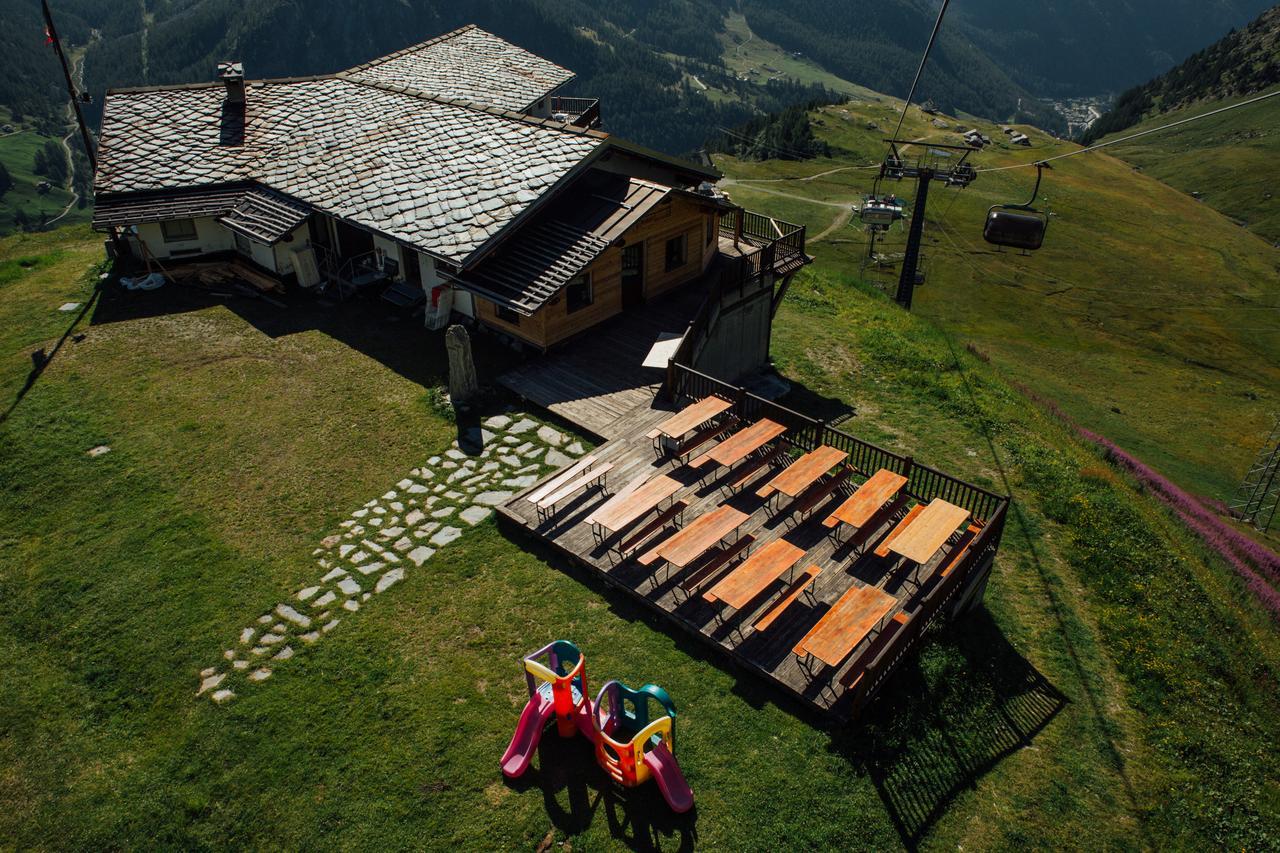 Gressoney-la-Trinité Albergo Ristoro Sitten - 2300 Mt מראה חיצוני תמונה